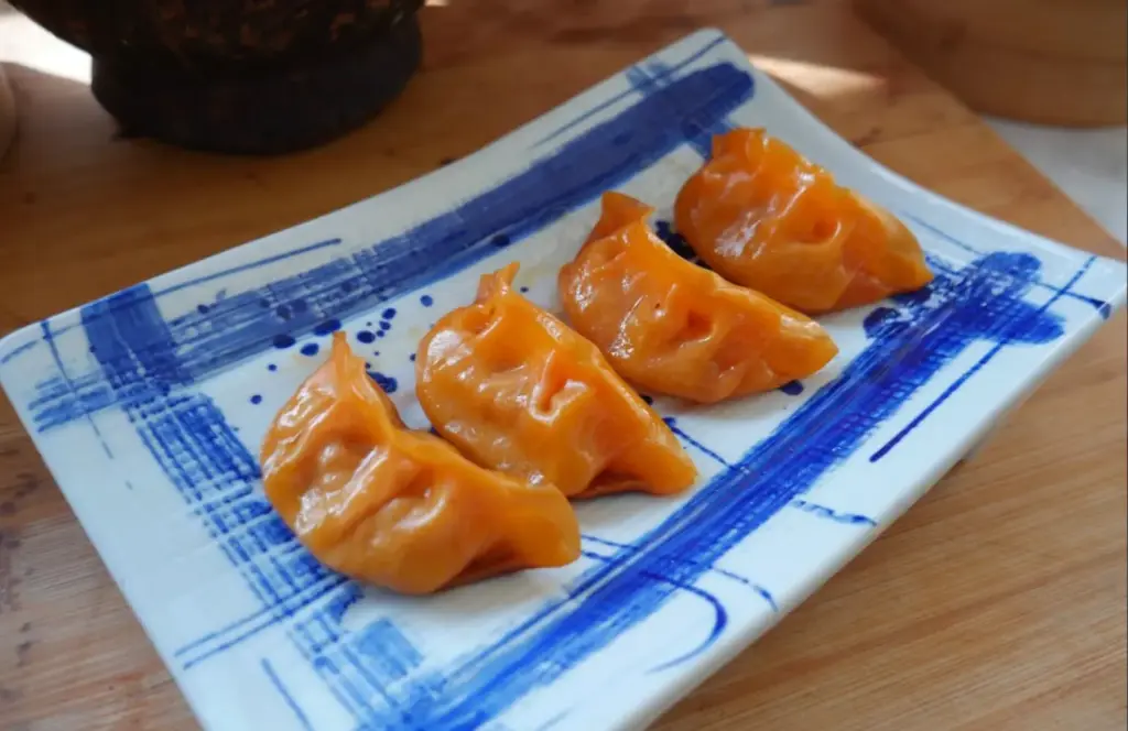 22-8 烤鸭笋丁煎饺