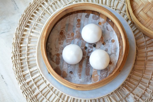[10-4-1. Bao de cristal con gamba y brote de bamboo] 10-4-1. Bao de cristal con gamba y brote de bamboo