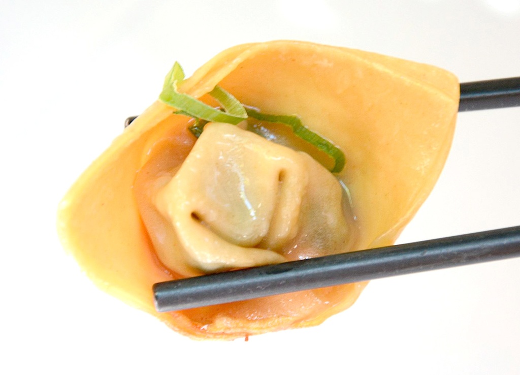 5-1. Large Iberian Pork, Shiitake Mushroom, and Bok Choy Wonton